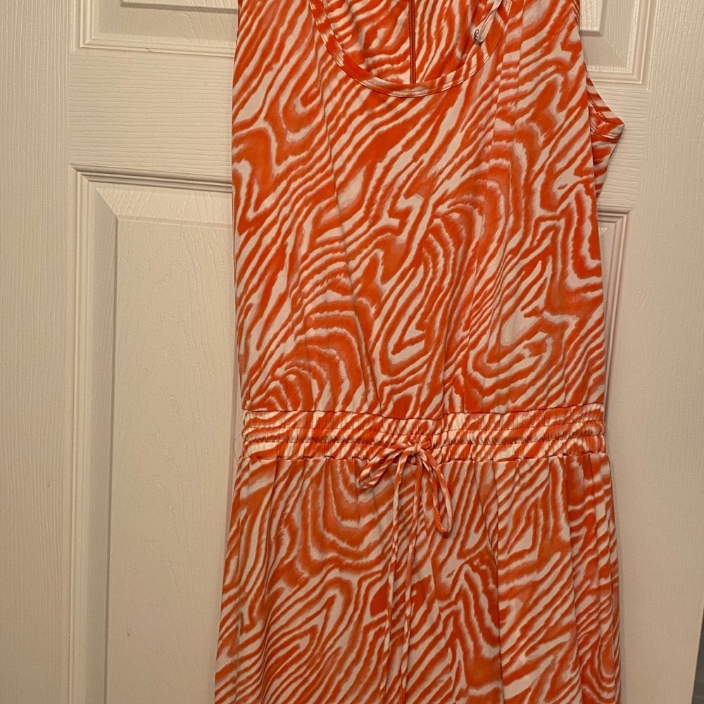 A Calvin Klein jump suit
